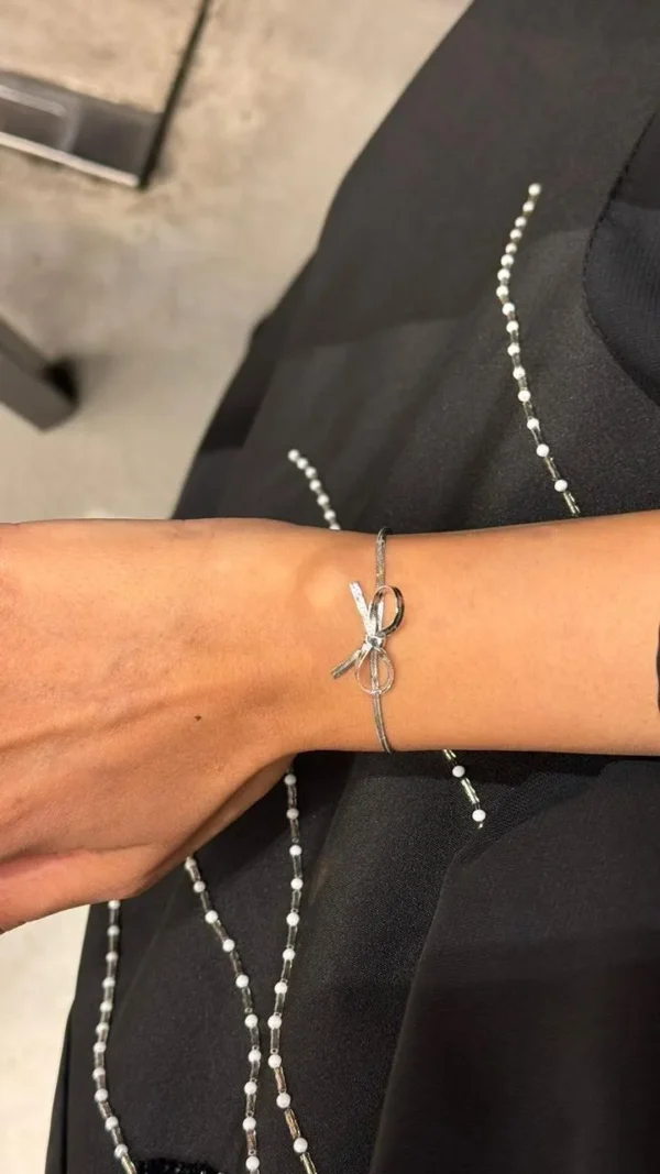Sleek Bow Bracelet