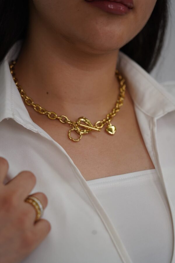 Open Heart Necklace - Image 3