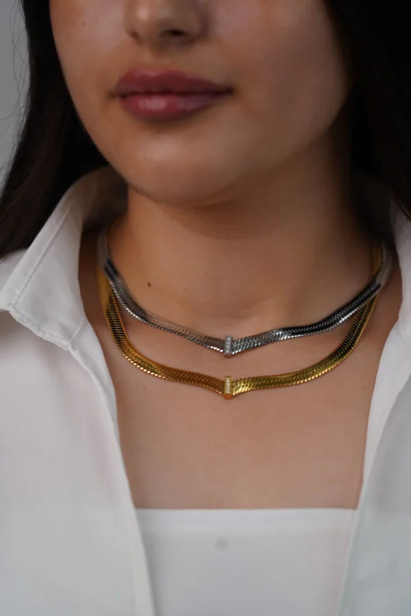 Snake Skin Necklace