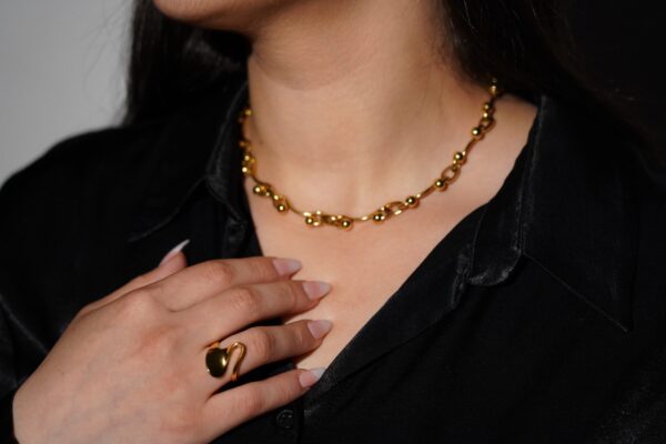 Playful Chain Necklace - Image 4