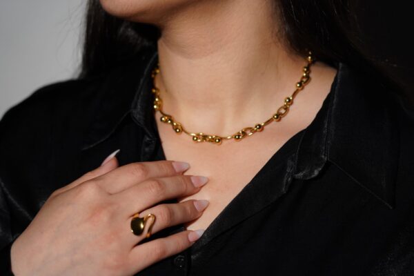 Playful Chain Necklace - Image 2