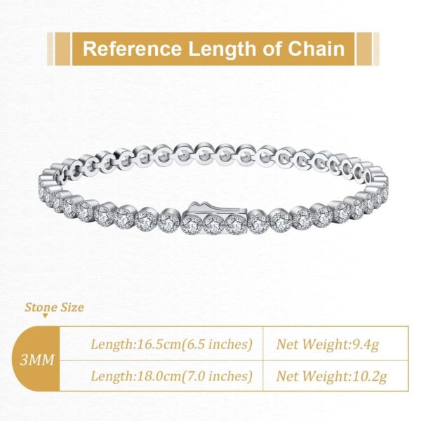 O Tennis Bracelet - Image 4