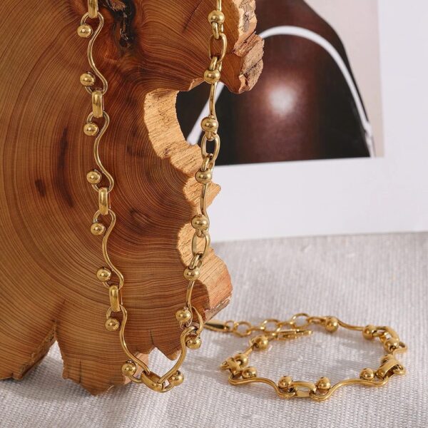 Playful Chain Necklace - Image 6