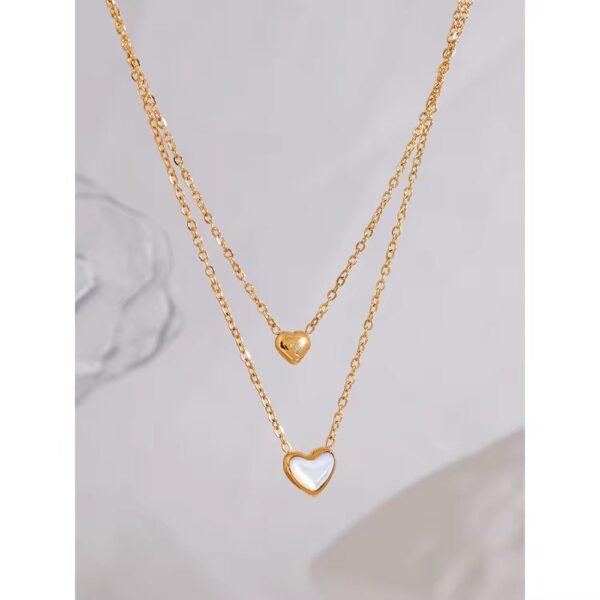 Dual Heart Pendant - Image 4
