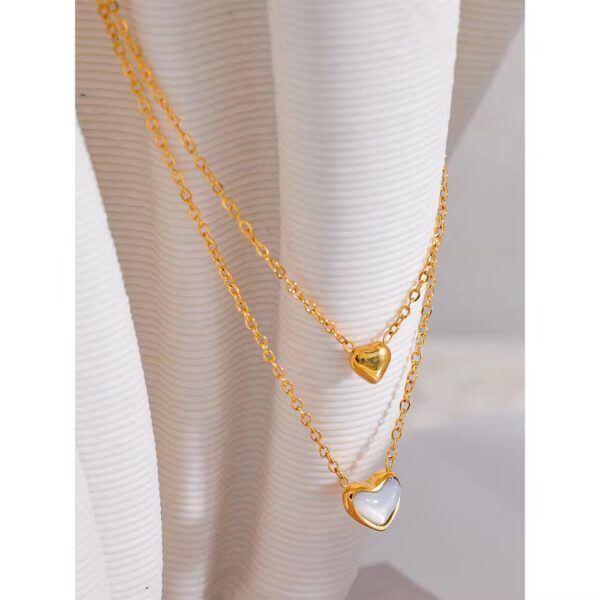 Dual Heart Pendant - Image 3