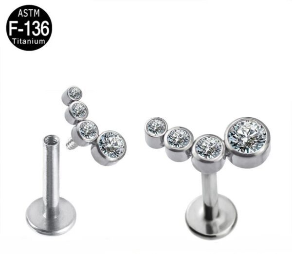 Curved  Cluster piercing