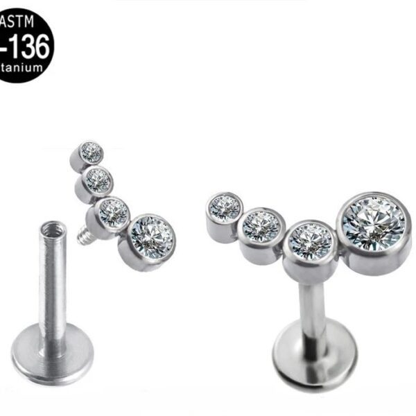 Curved Cluster piercing