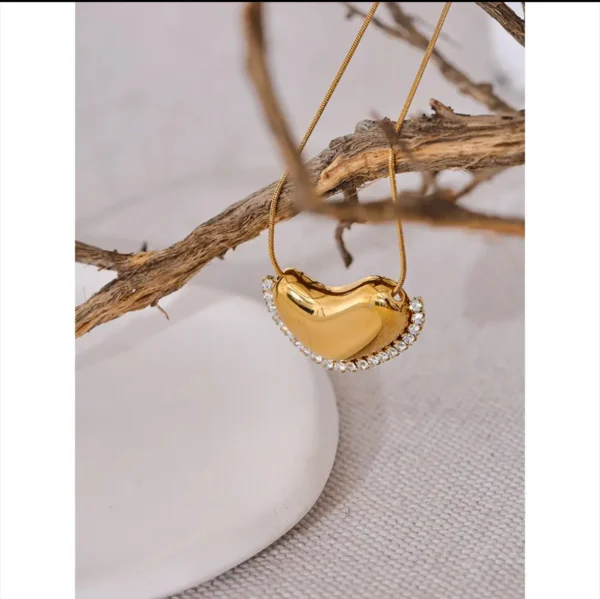 Crescent Moon Necklace - Image 3