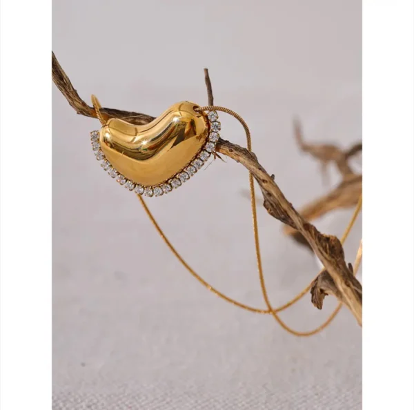 Crescent Moon Necklace - Image 2