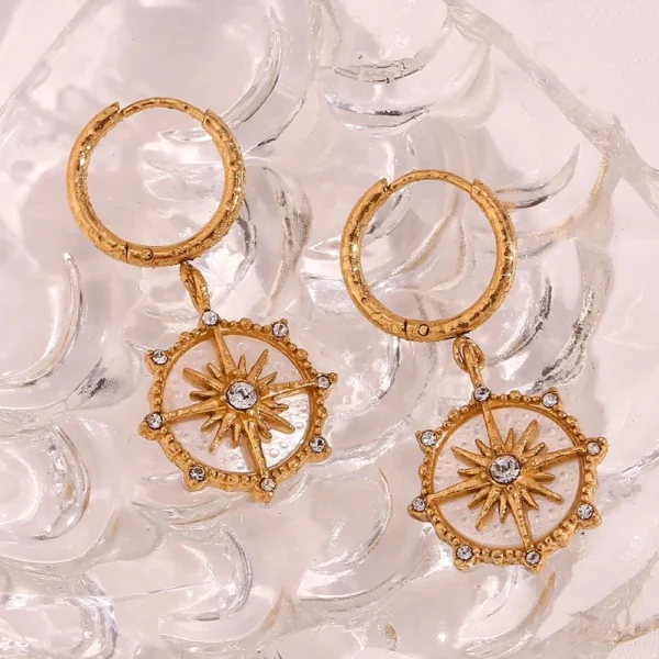 Sunshine Loop Earrings - Image 3