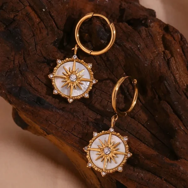 Sunshine Loop Earrings - Image 4