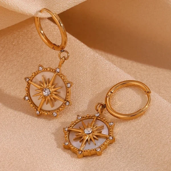 Sunshine Loop Earrings - Image 5