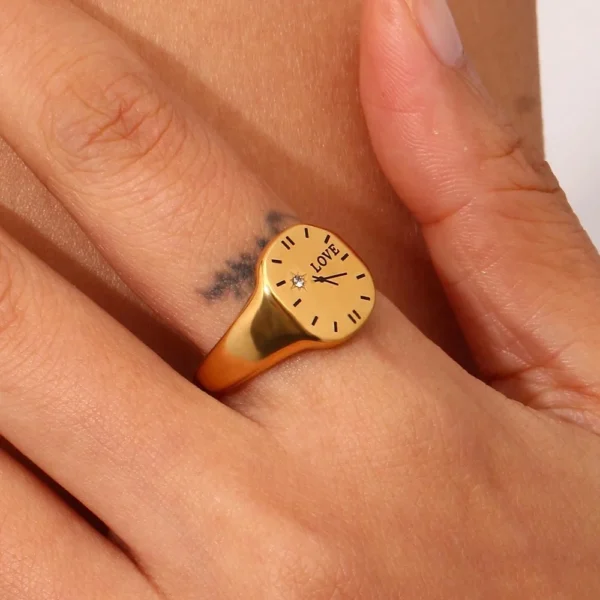 LOVE watch Ring - Image 3