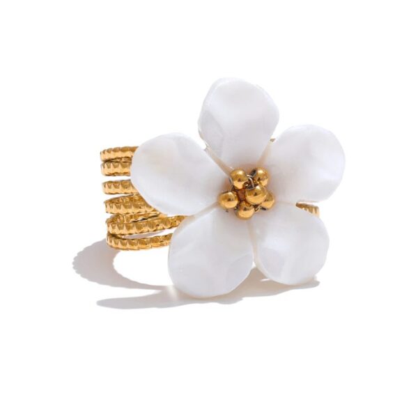 Floral Delicacy Ring - Image 2