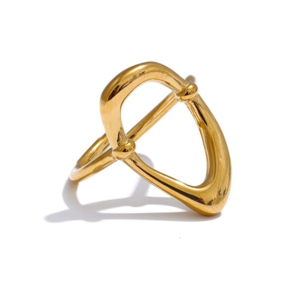 Buckle-Inspired Ring