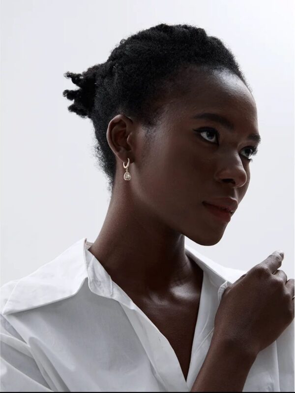 Teardrop Elegance Earrings - Image 3