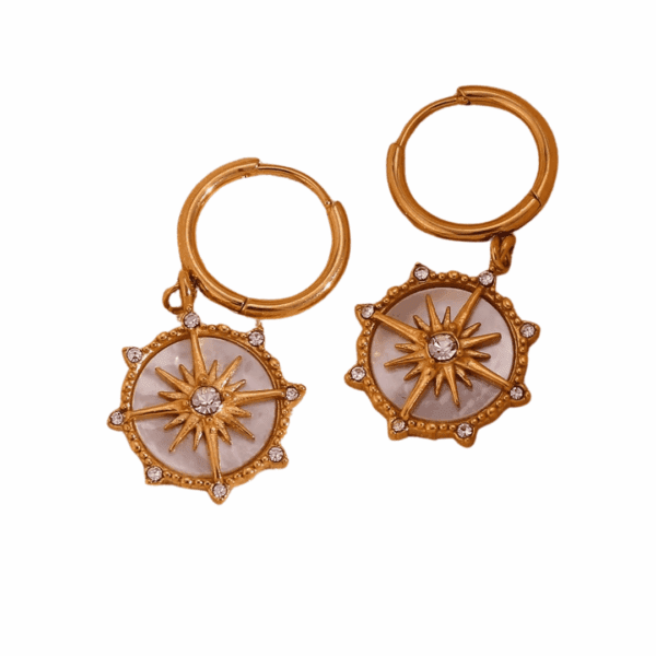 Sunshine Loop Earrings