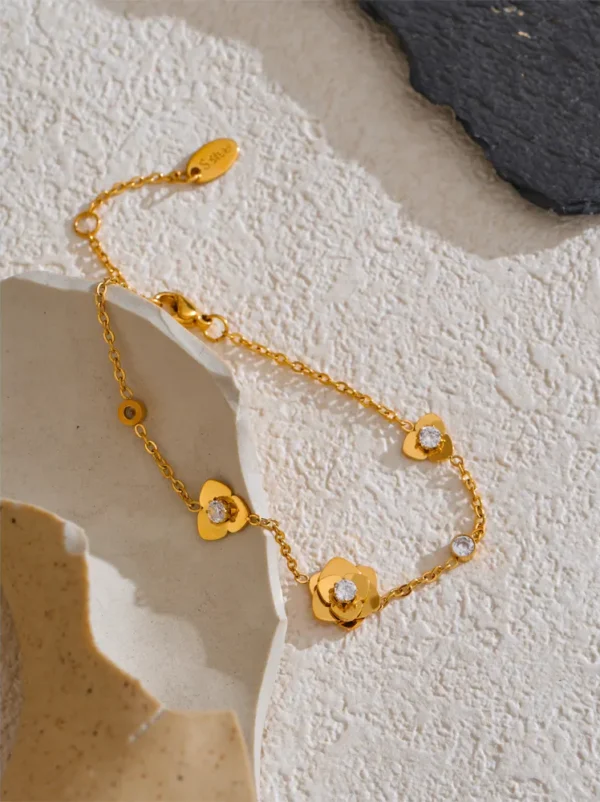 Graceful Bloom Bracelet - Image 3
