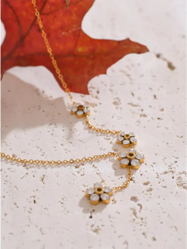 Petal Drop Necklace - Image 3