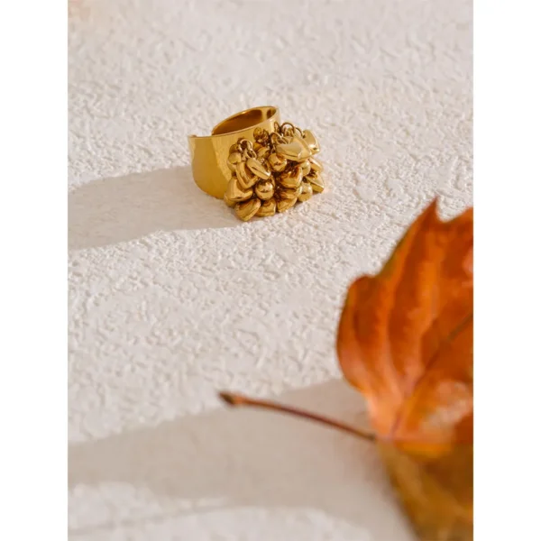 Gilded Bloom Ring - Image 2