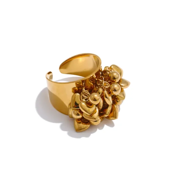 Gilded Bloom Ring
