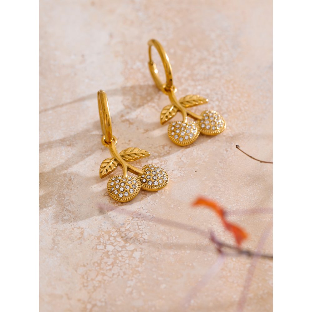 Cherry Charm Hoop - Image 4