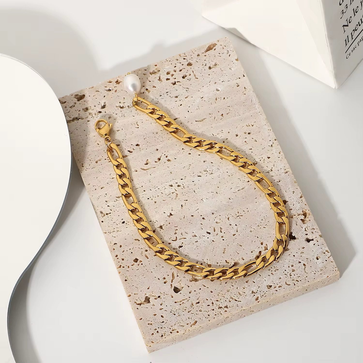 Golden Pearl Anklet - Image 3